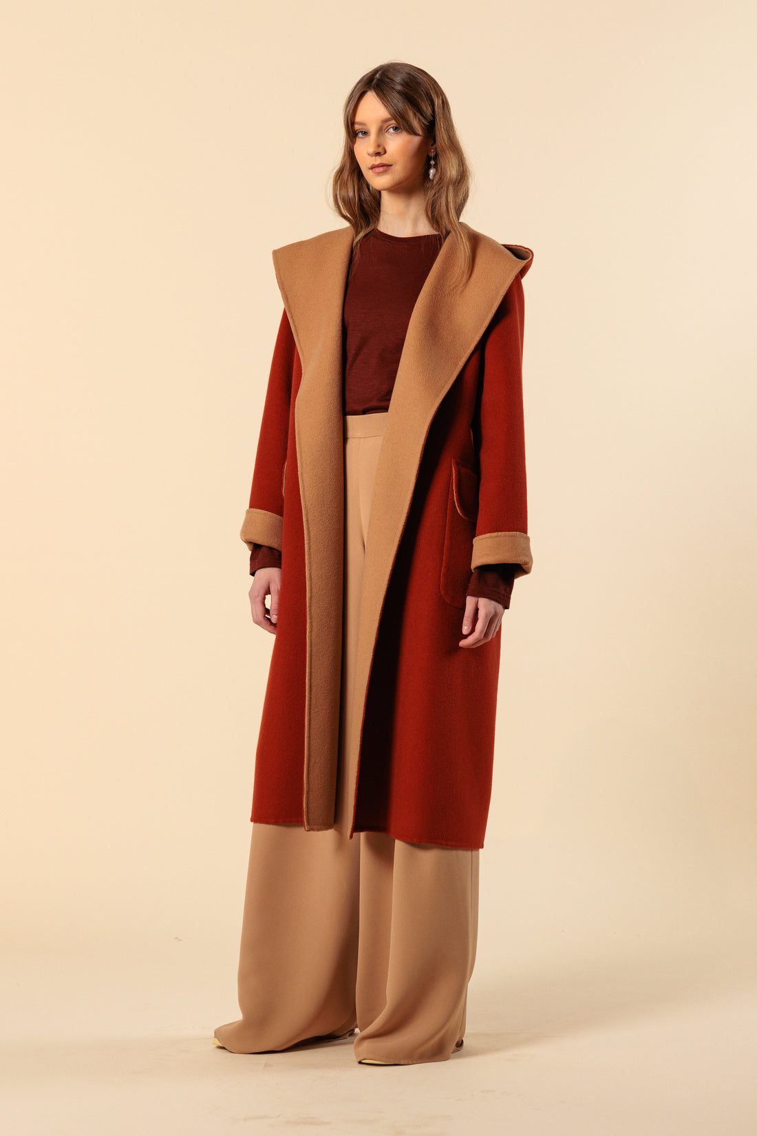 Mantel "ROMANA MAXI" / Kašmiir