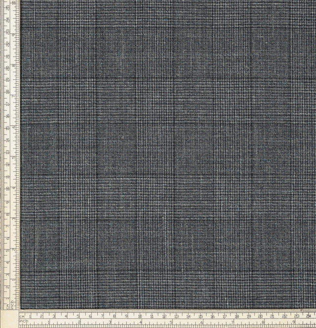 Fabric sample · 71% Wool, 15% Silk, 14% Linen