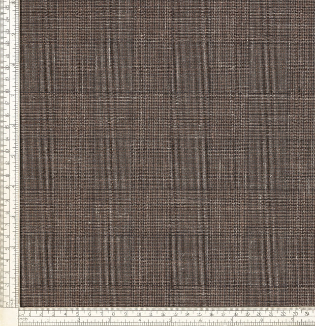 Fabric sample · 71% Wool, 15% Silk, 14% Linen