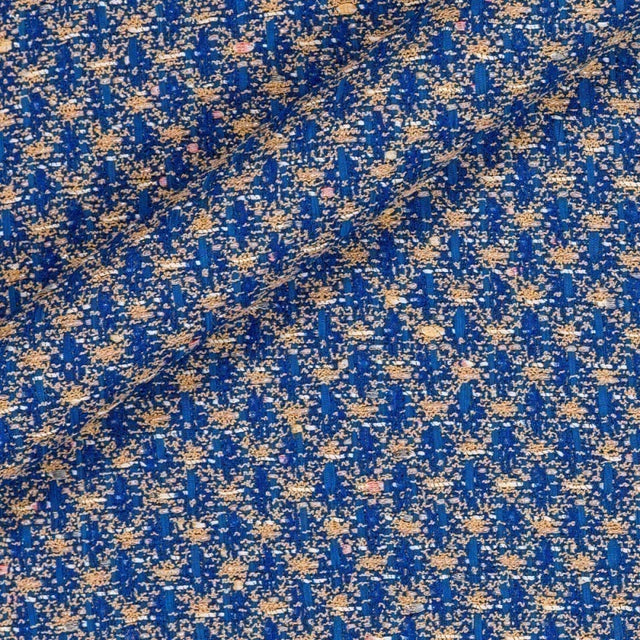 Fabric sample · 64% Cotton, 18% Polyamide, 10% Polyester, 6% Virgin Wool, 2% Metallic Polyester