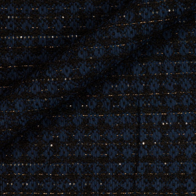 Fabric sample · 36% Cotton, 31% Virgin Wool, 28% Polyamide, 3% Alpaca, 1% Metallic Polyester, 1% Polyester