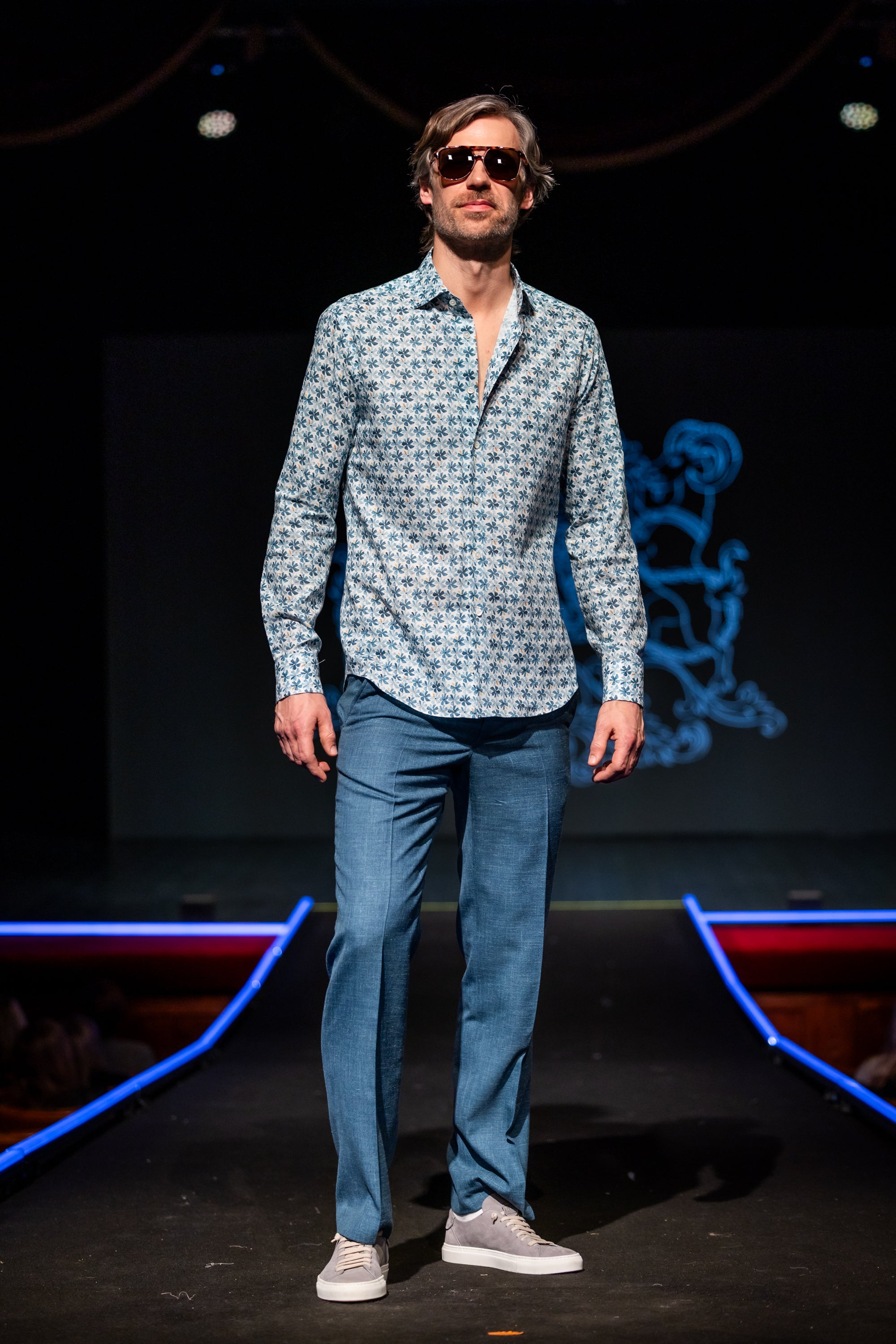 Trousers "BRAD JOGGER" / Linen by Loro Piana