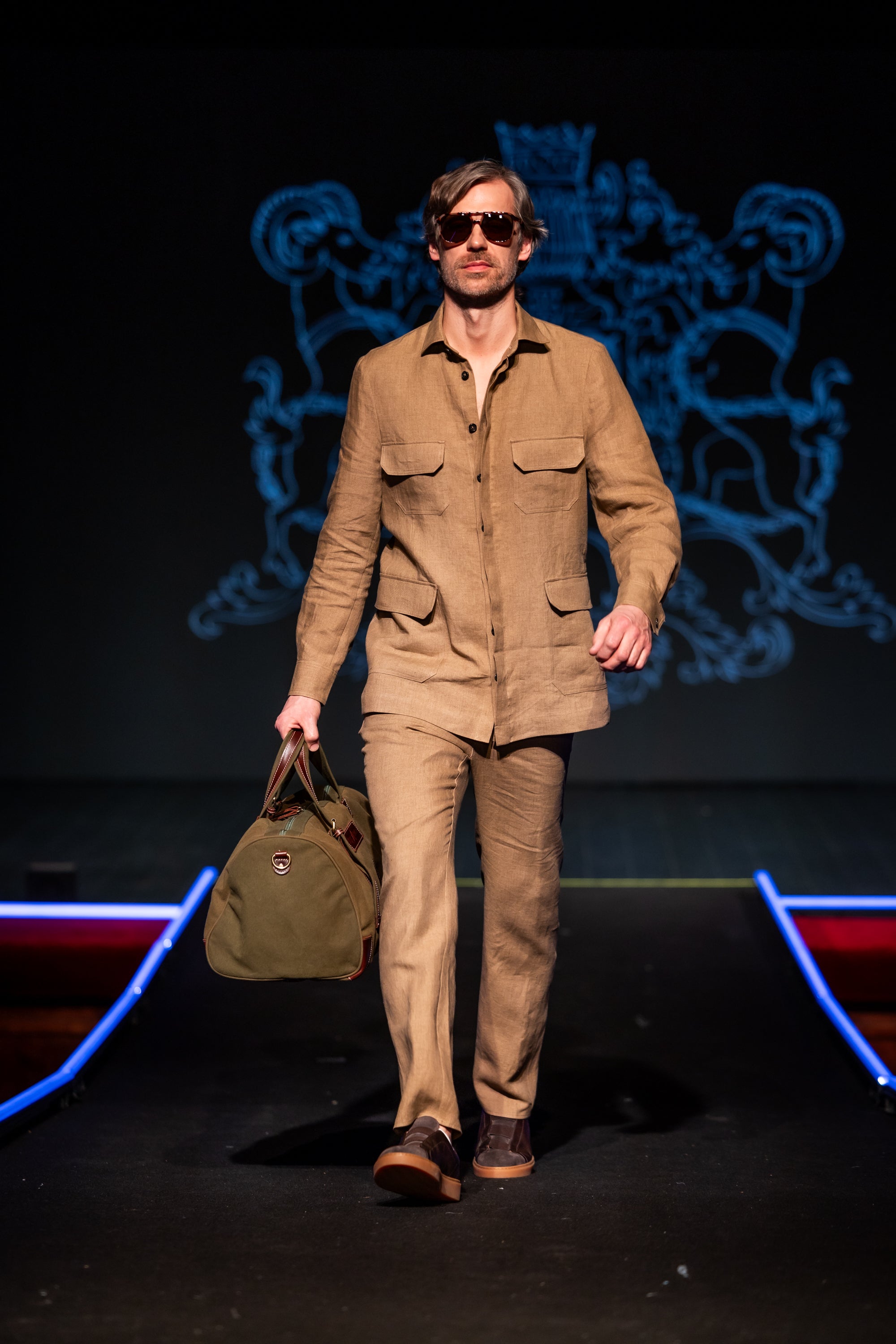 Trousers "ODESSA" / Linen by Solbiati