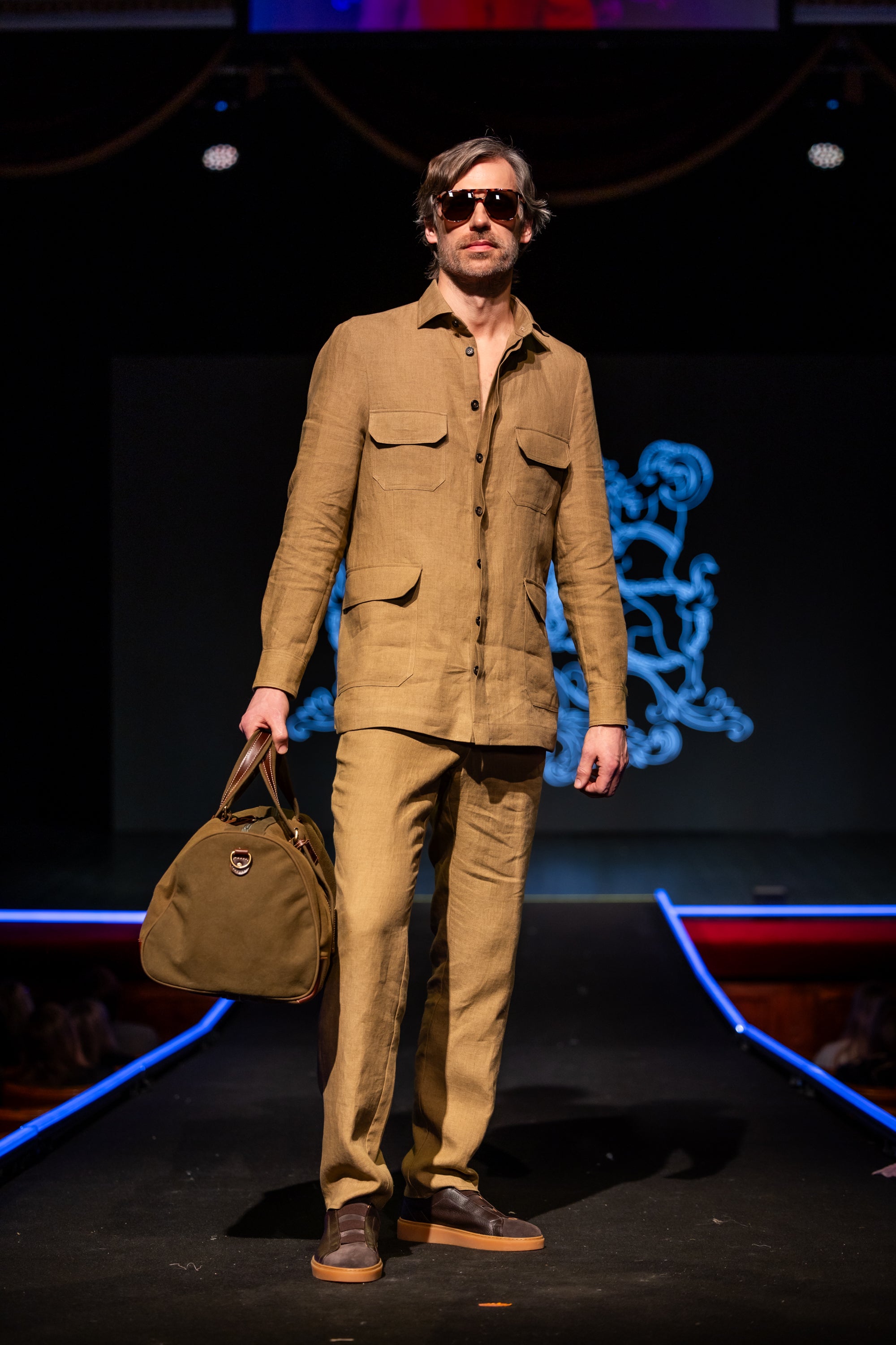 Trousers "ODESSA" / Linen by Solbiati