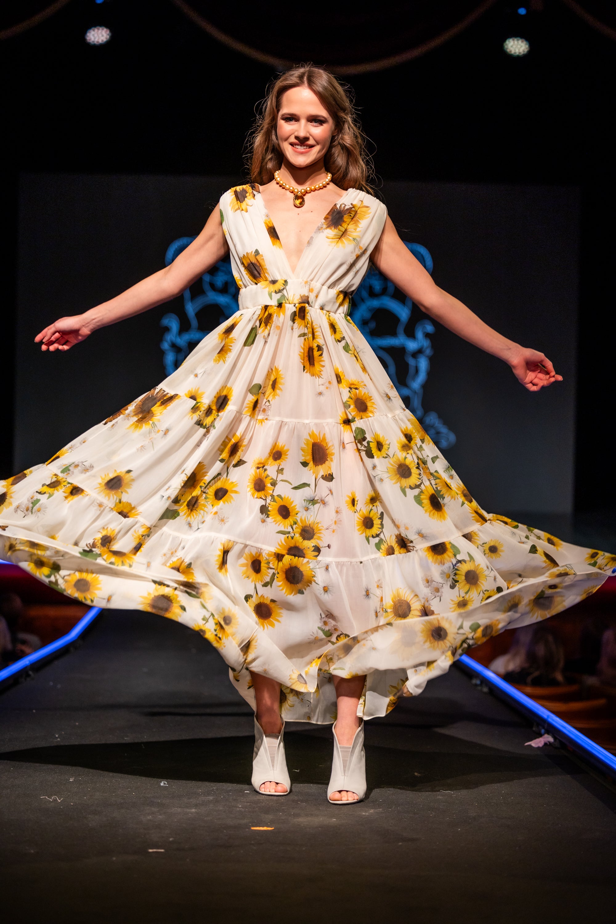 Dress "ALBEROBELLO" / Silk