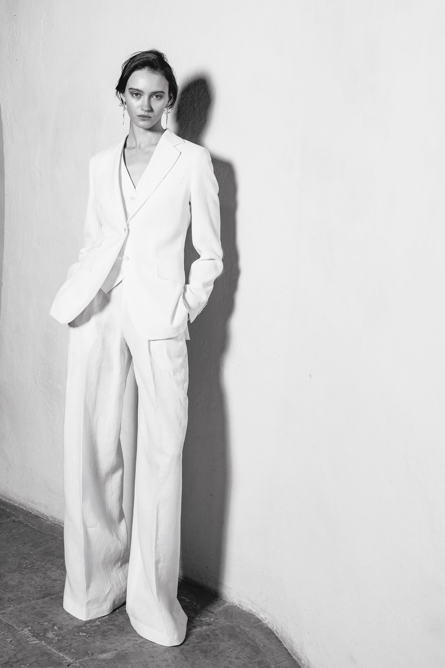 Blazer "CAMDEN" / Linen by Solbiati