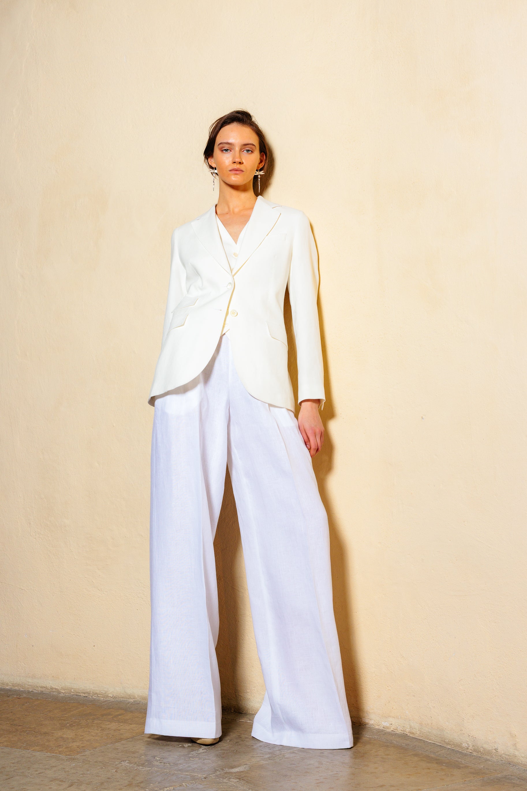 Blazer "CAMDEN" / Linen by Solbiati