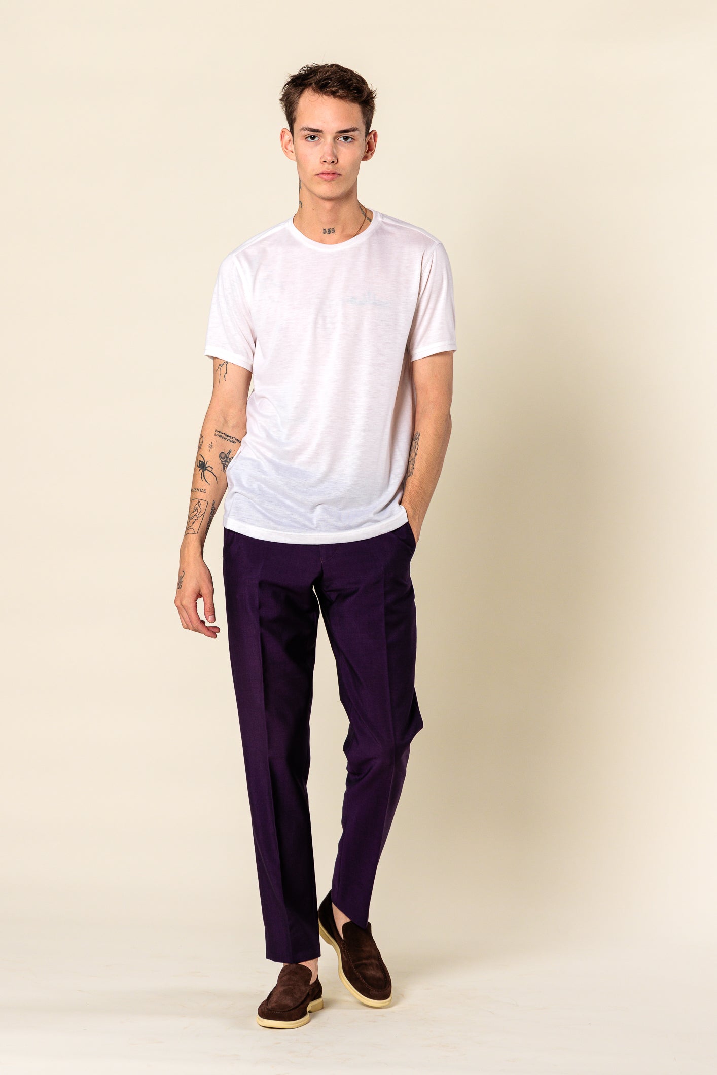 T-Shirt "SORRENTO" / Cashmere by Loro Piana