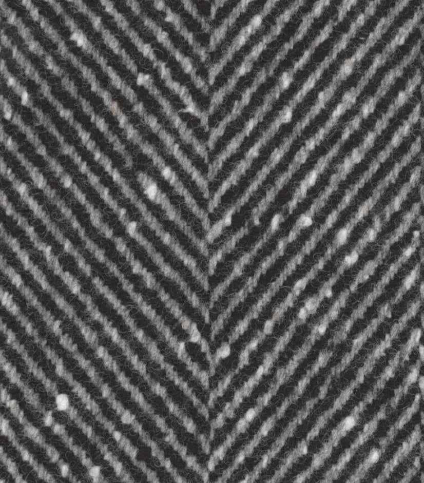 Coat "BOLZANO" / Wool Fishbone Tweed by Loro Piana