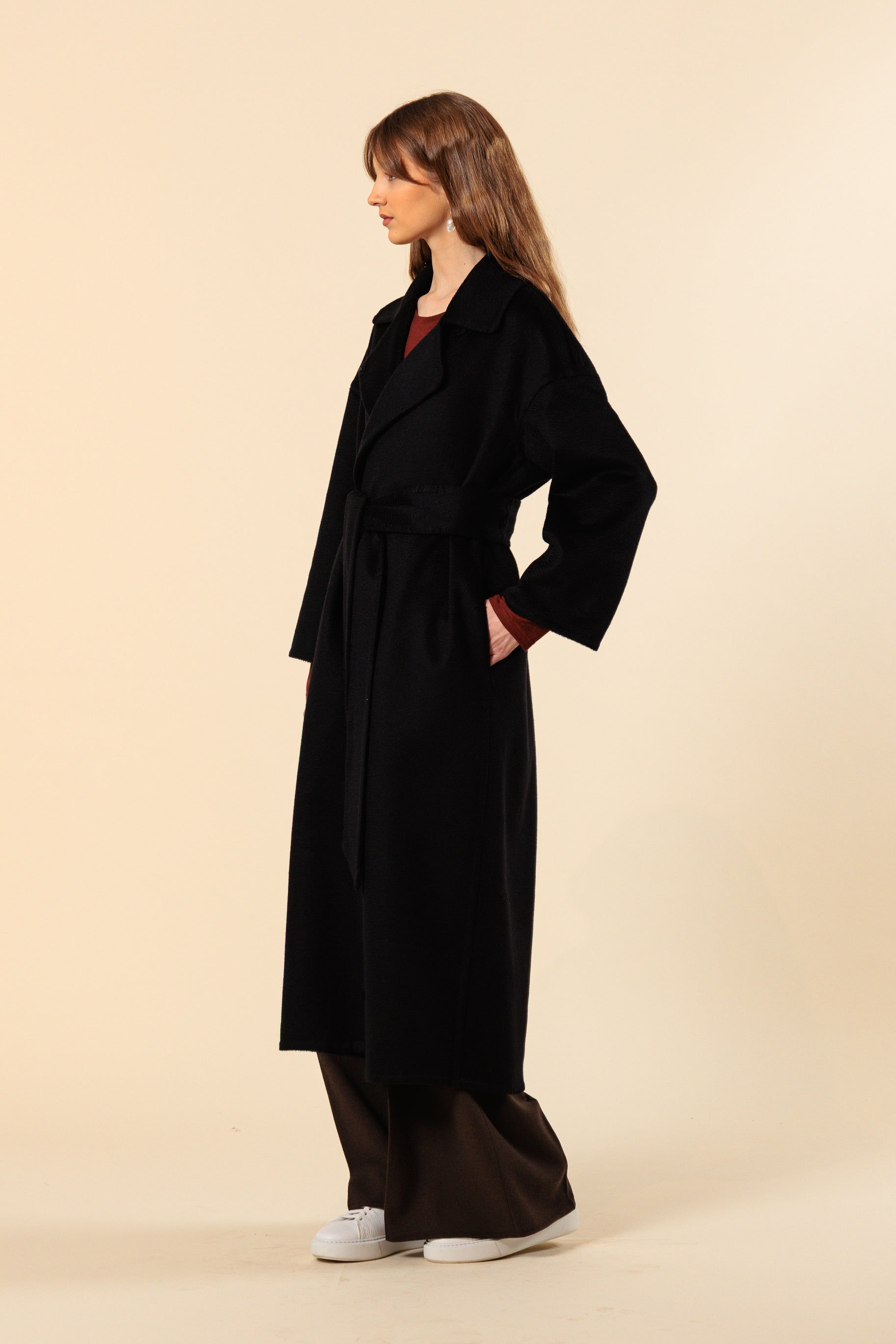 Coat "BRERA MAXI" / Doubleface Cashmere by Loro Piana