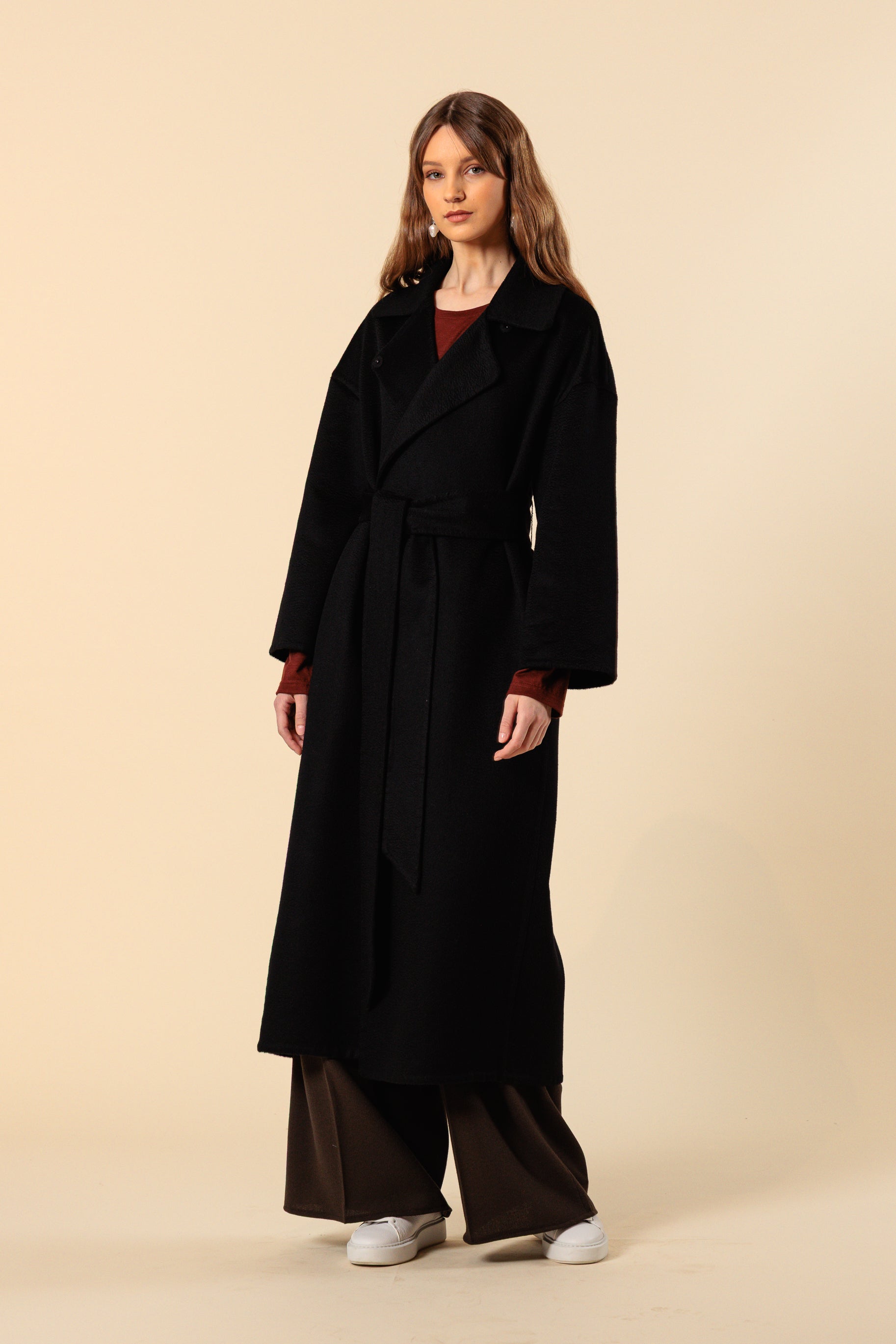 Coat "BRERA MAXI" / Doubleface Cashmere by Loro Piana