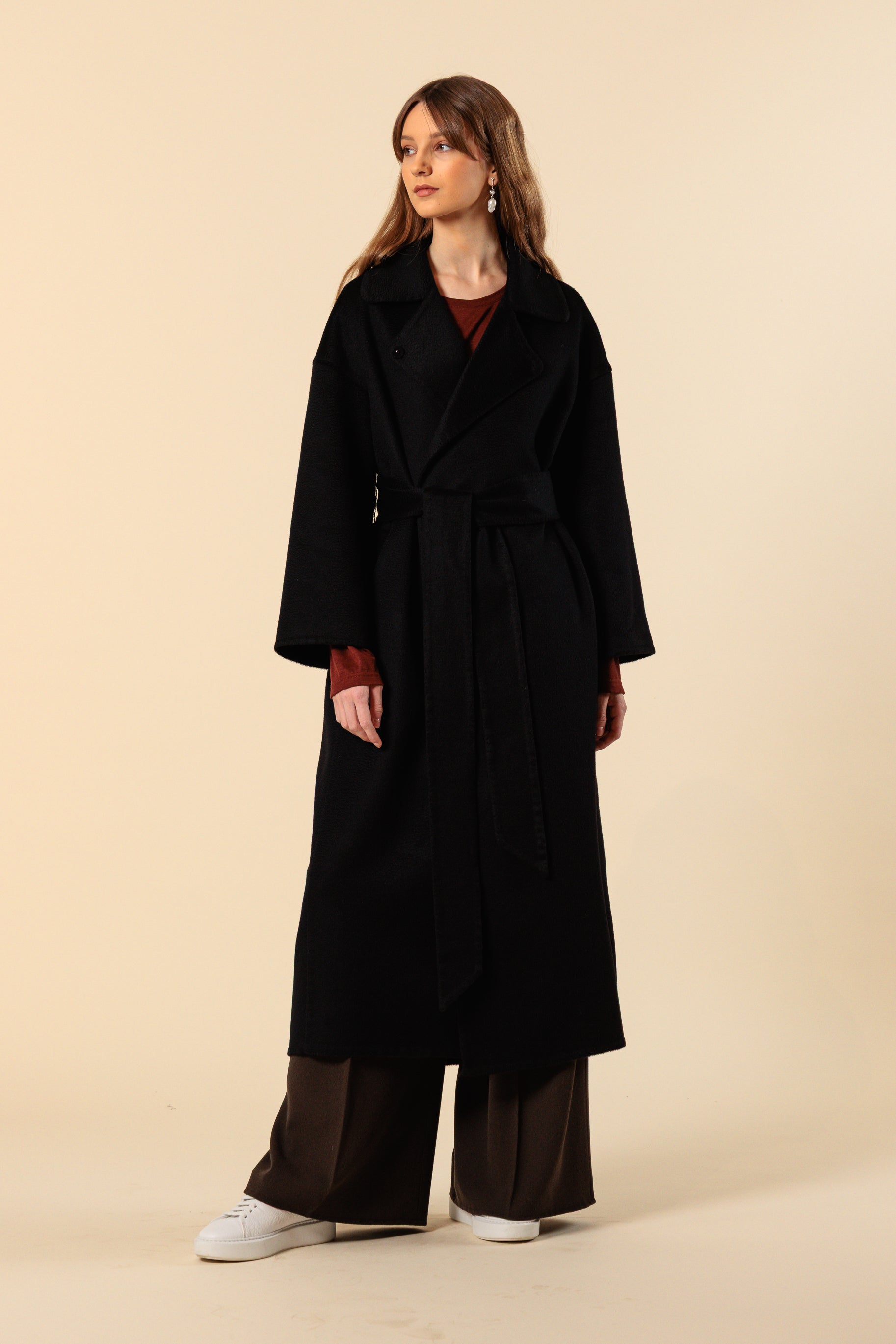 Coat "BRERA MAXI" / Doubleface Cashmere by Loro Piana