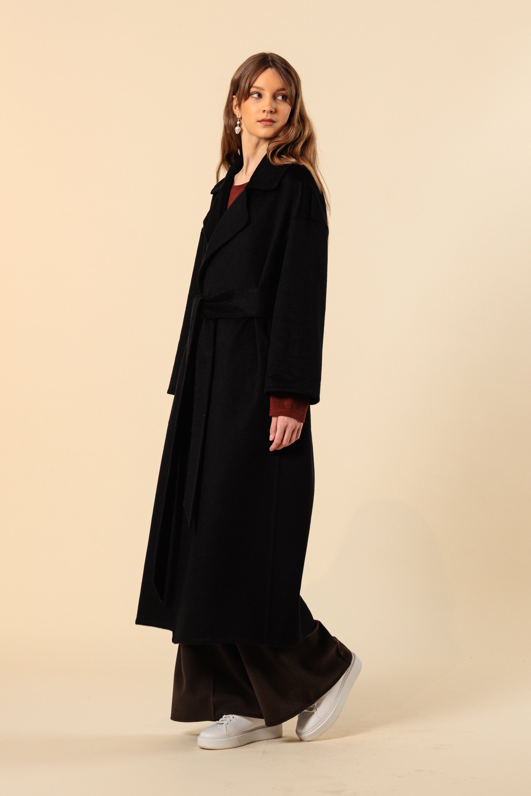 Coat "BRERA MAXI" / Doubleface Cashmere by Loro Piana
