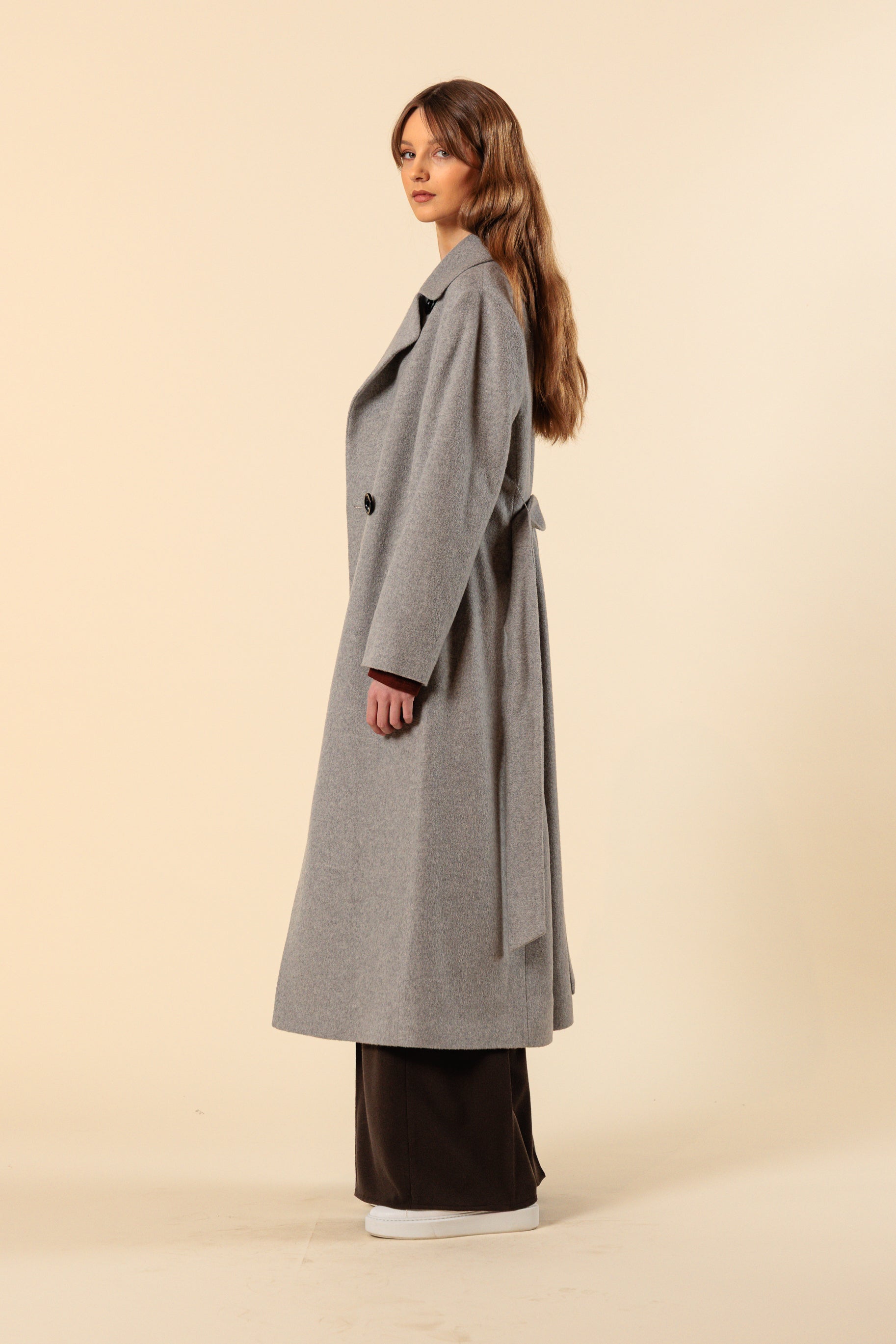 Coat “MILANO MAXI” / Zibeline Wool & Cashmere