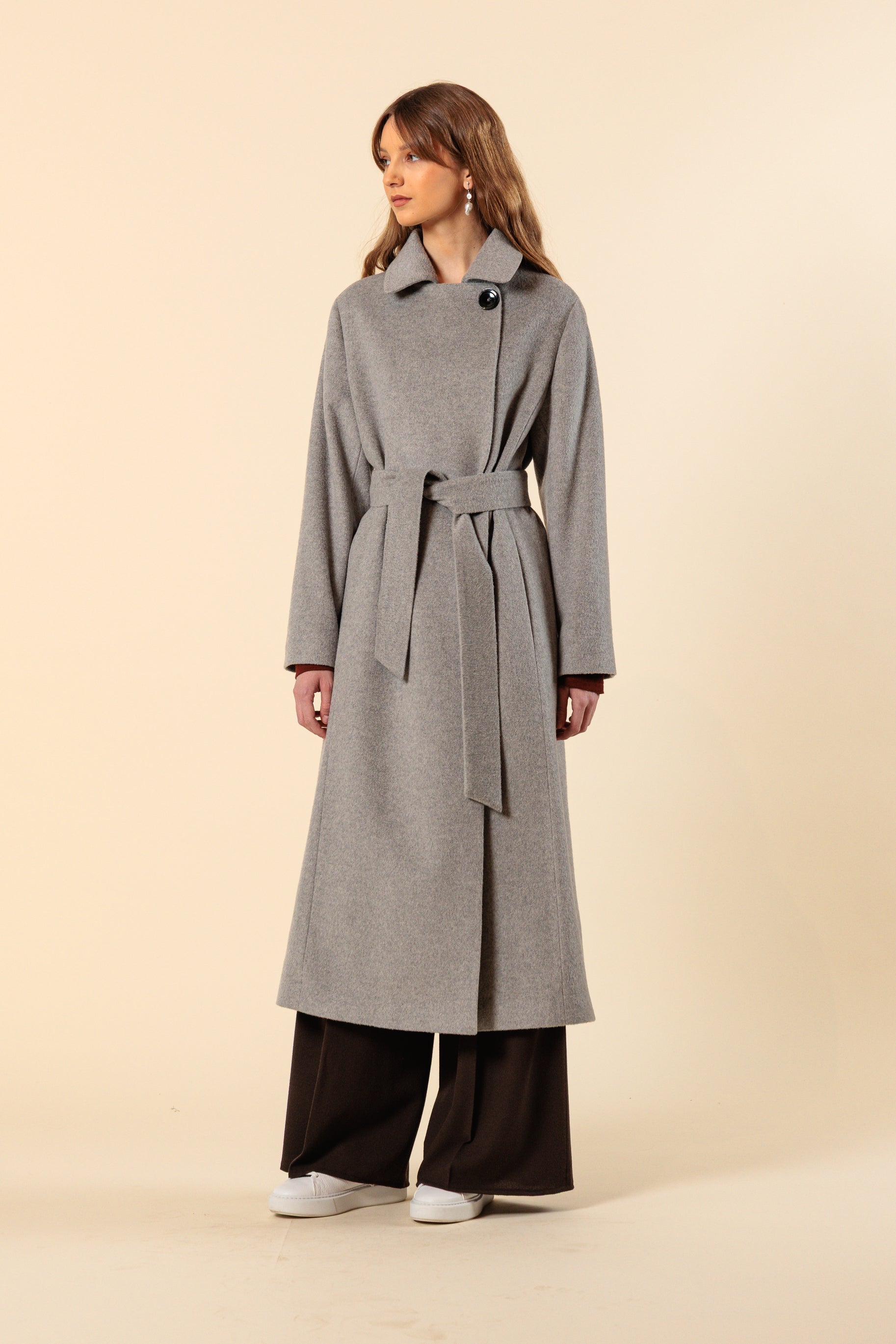 Coat “MILANO MAXI” / Zibeline Wool & Cashmere