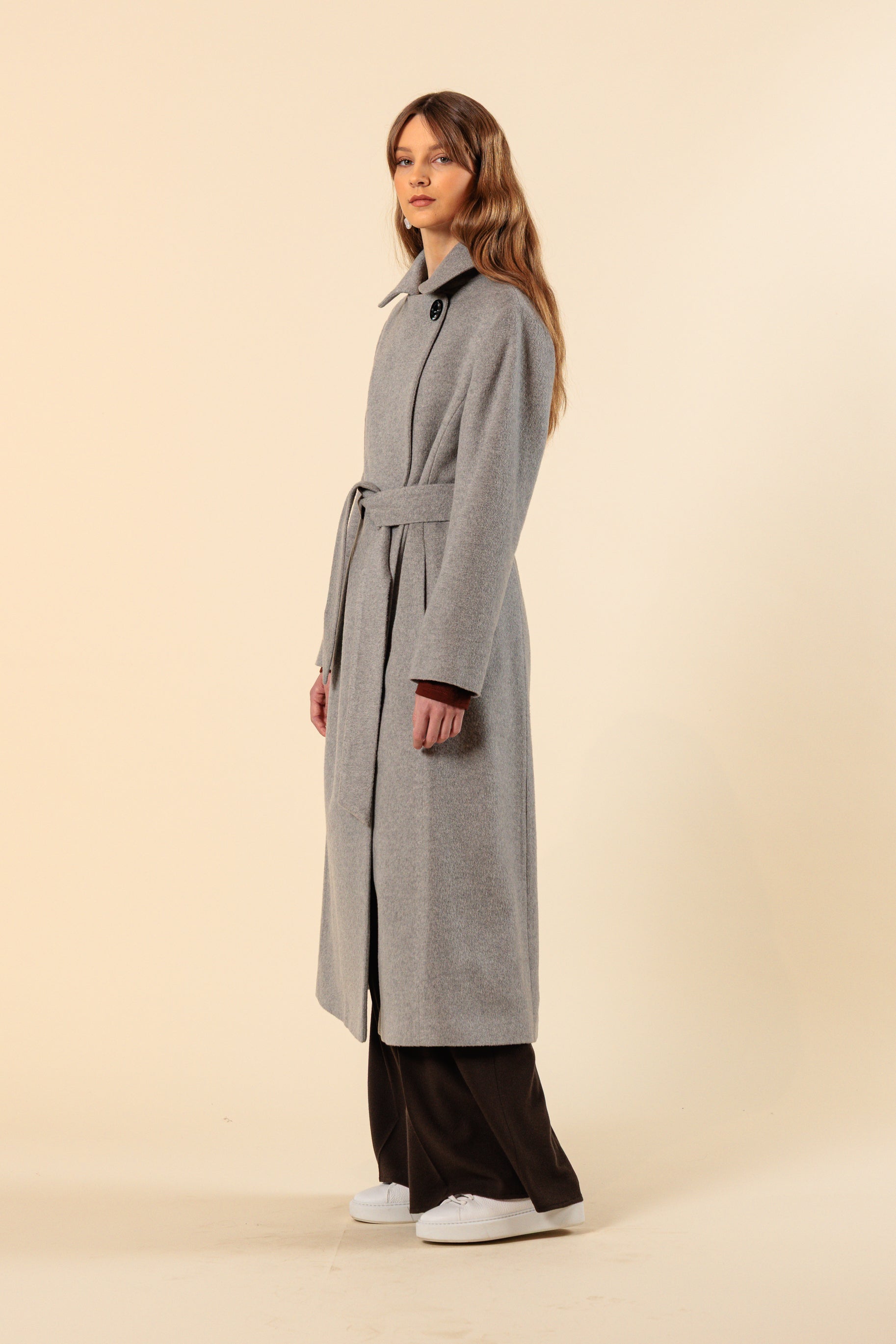 Coat “MILANO MAXI” / Zibeline Wool & Cashmere