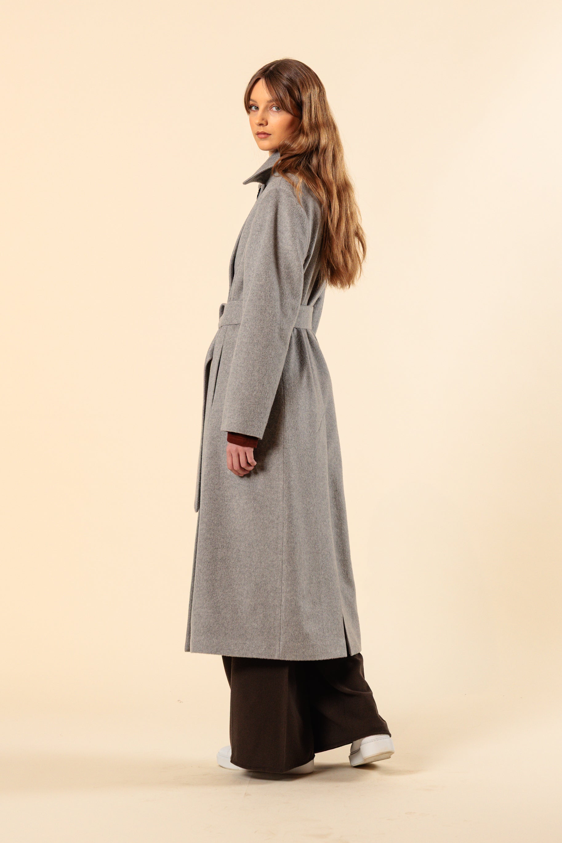 Coat “MILANO MAXI” / Zibeline Wool & Cashmere