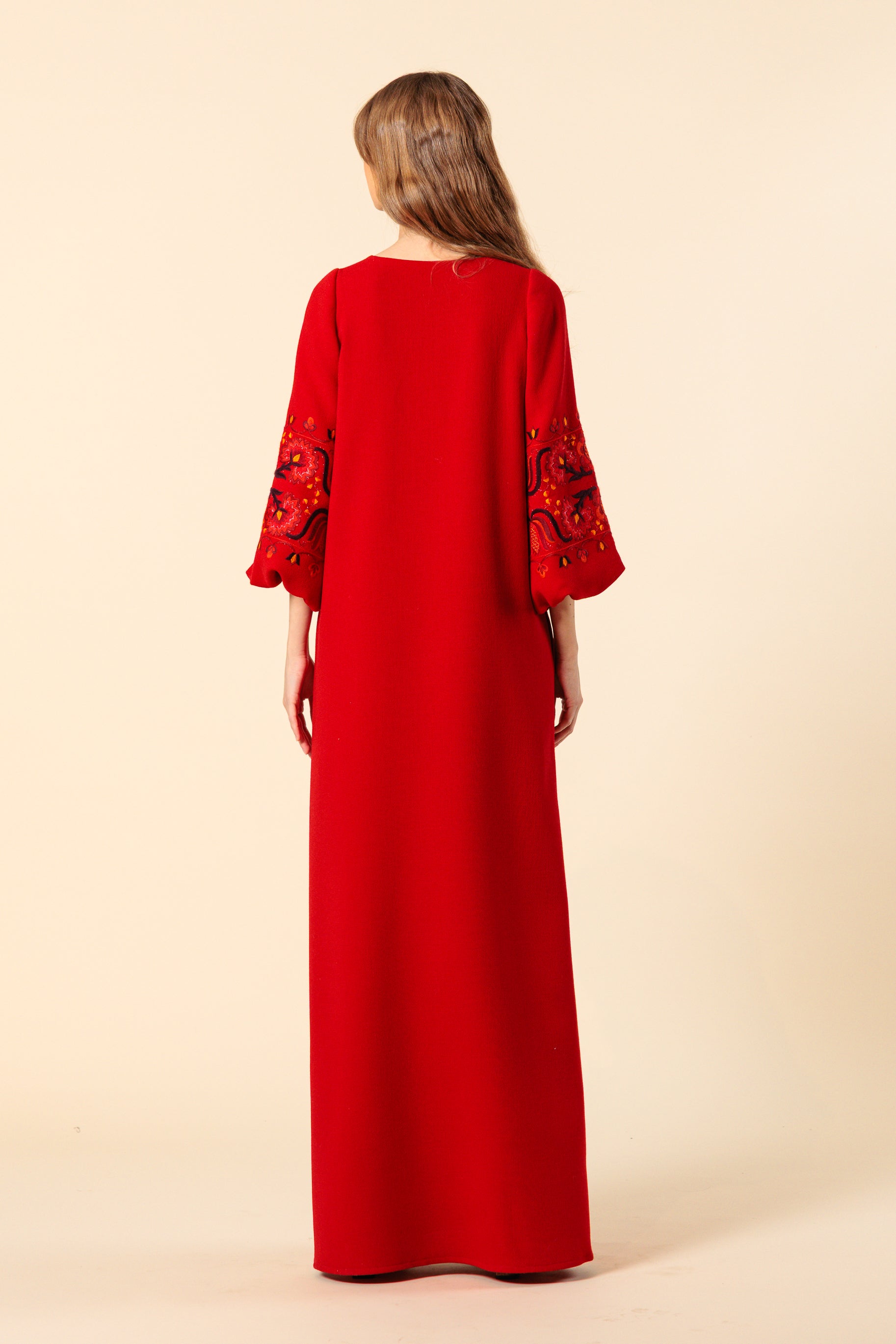 Dress "MAYA MAXI" / Wool Crepe