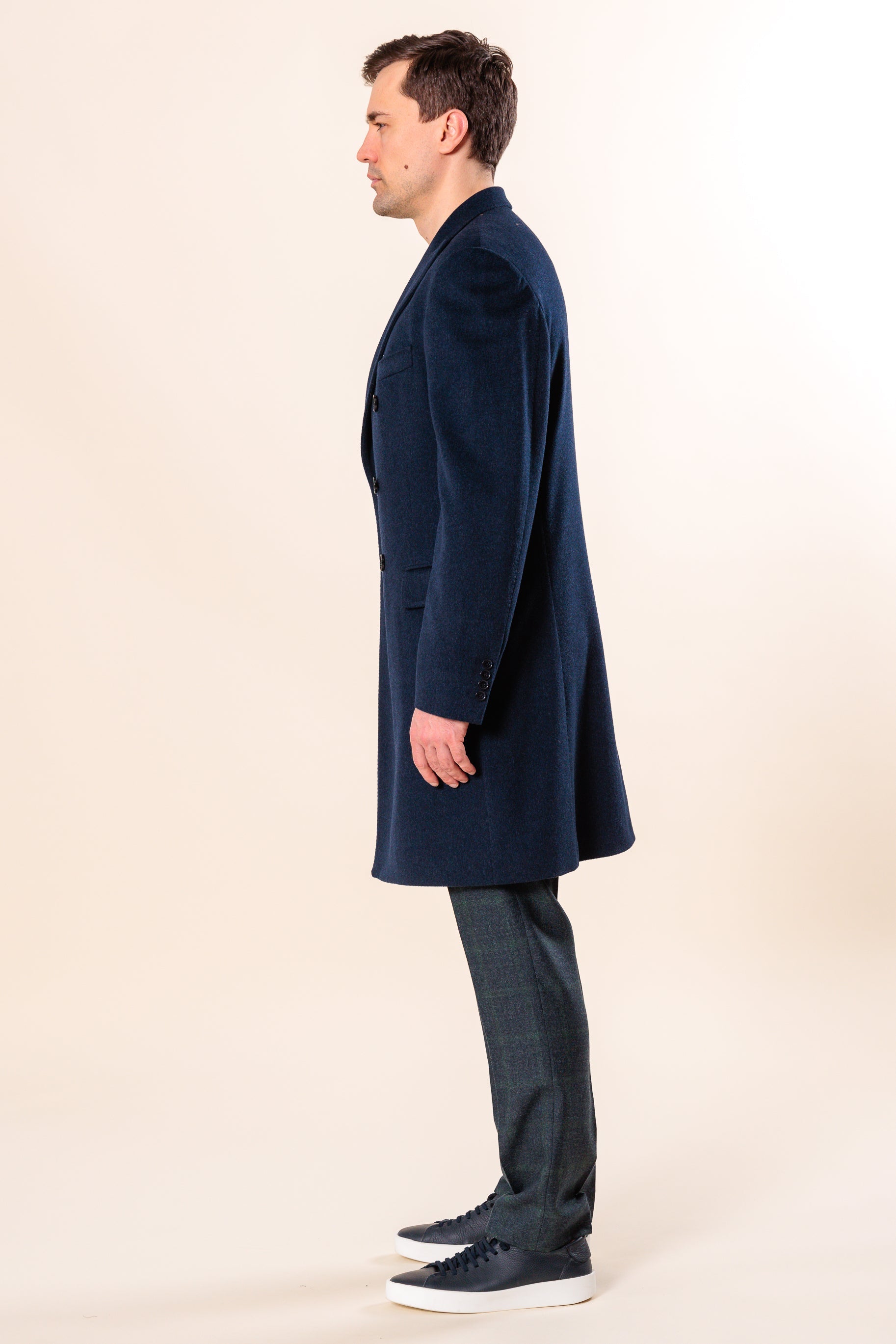 Double-breasted coat "RAIMOND" / Wool by Loro Piana