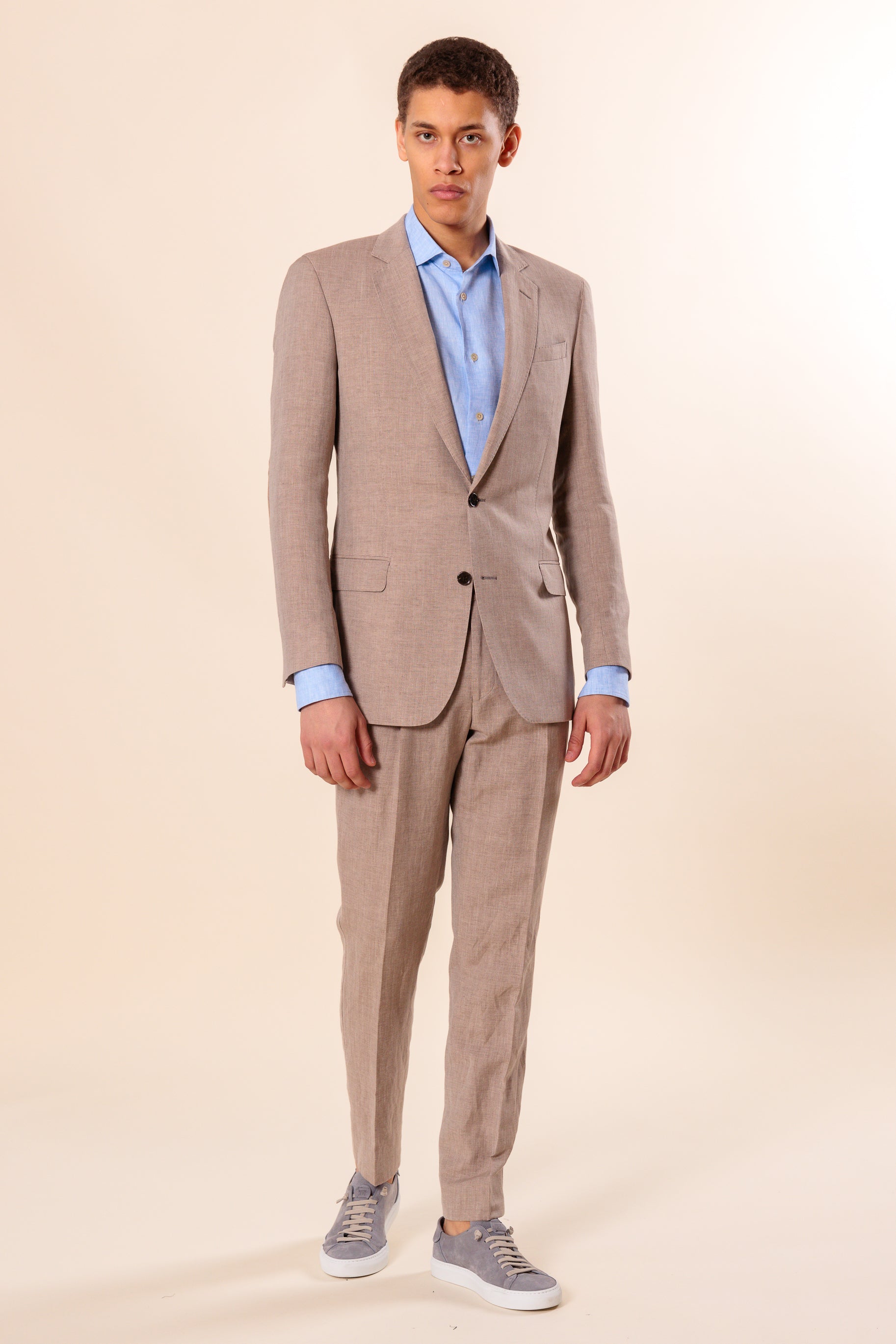 Suit "COMO" / Linen & Wool by Solbiati