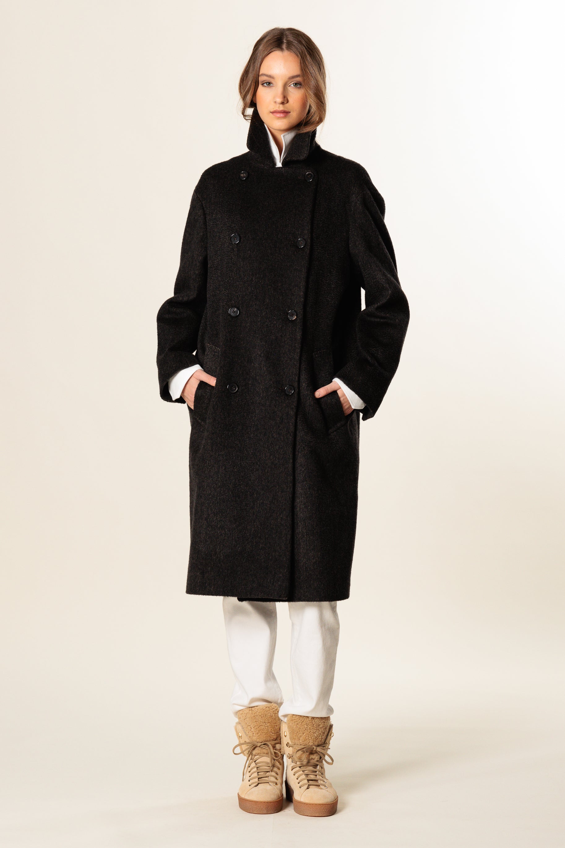 Coat "BOLZANO" / Cashmere & Camel