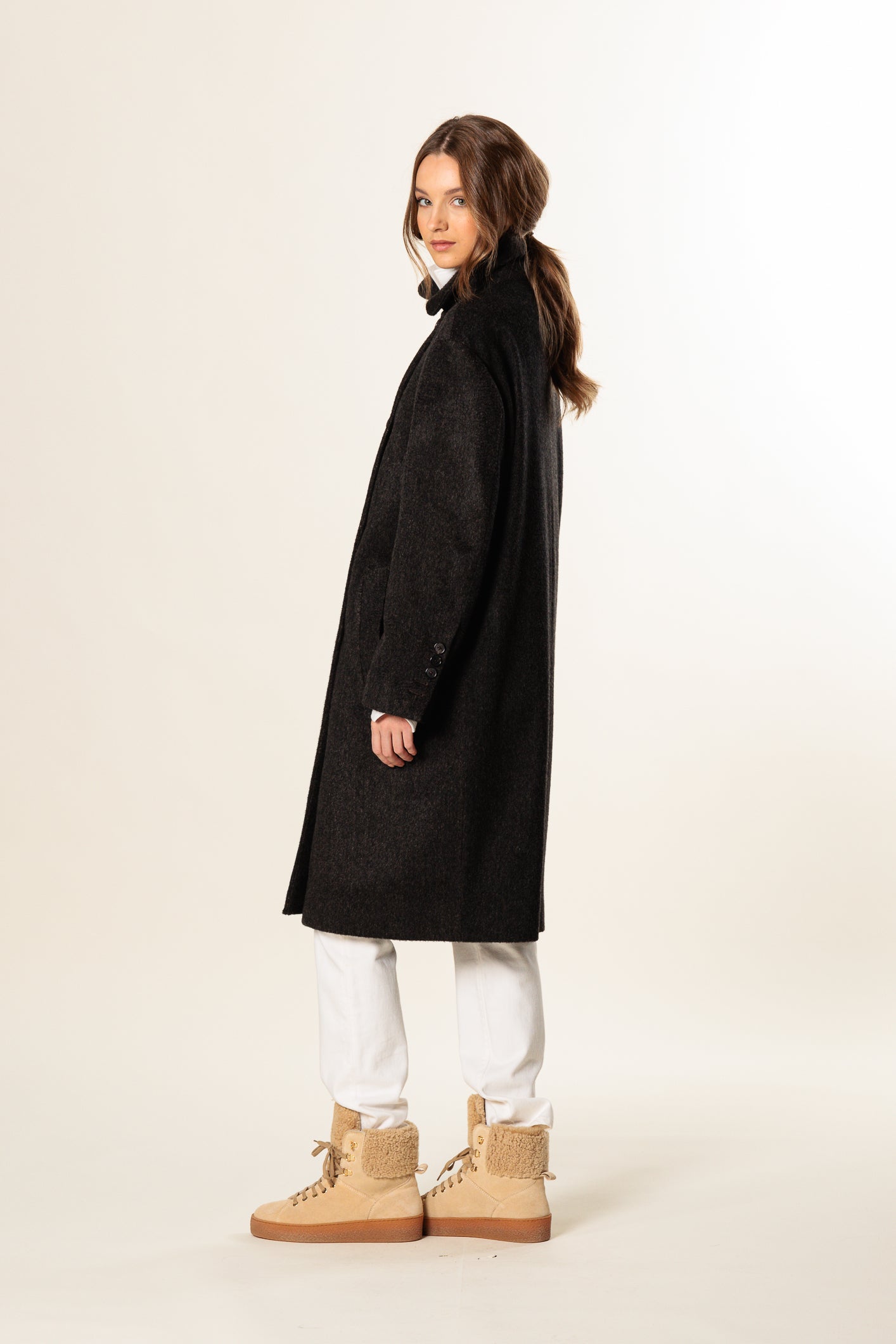 Coat "BOLZANO" / Cashmere & Camel