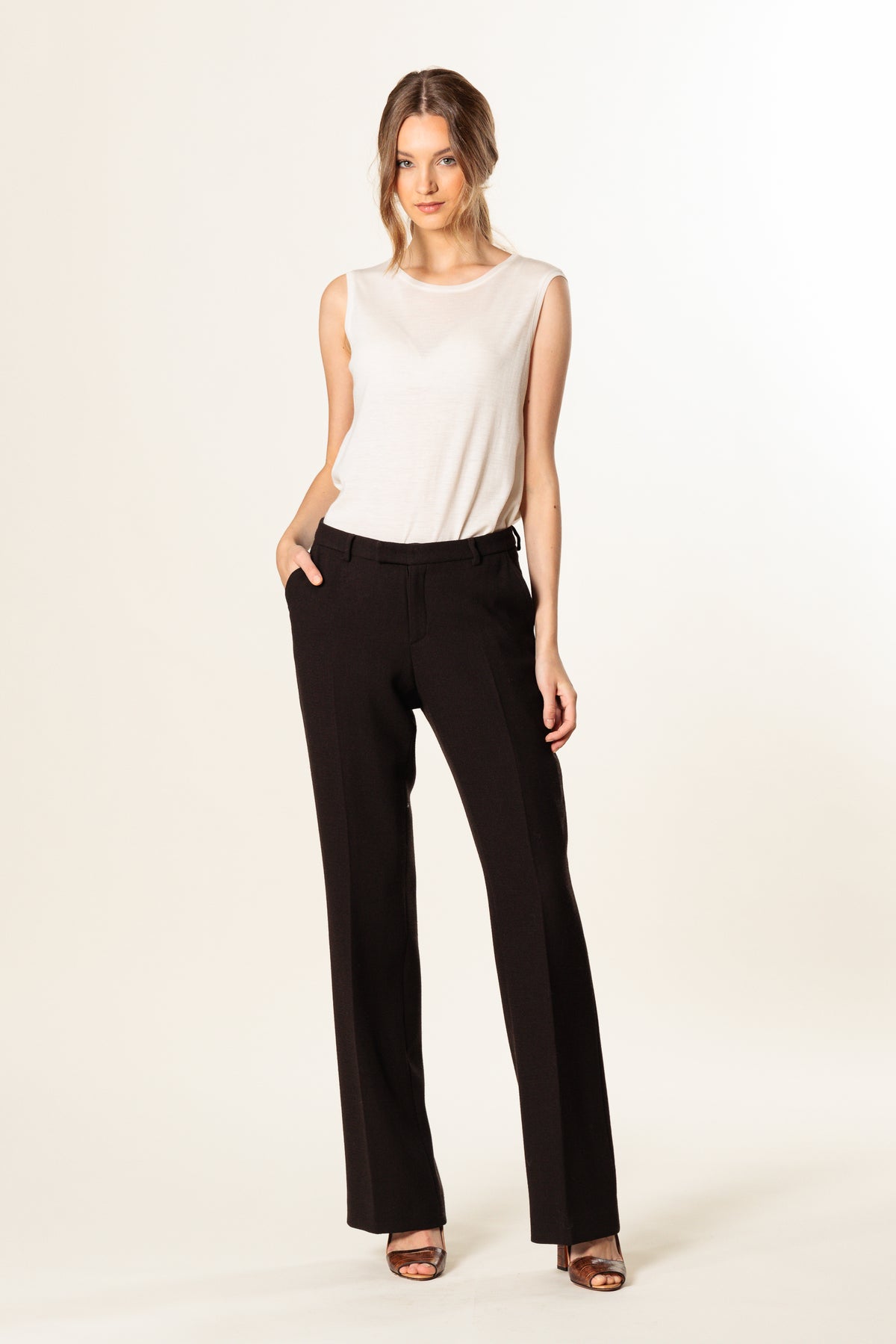 Amanjeda DUOMO wool trousers