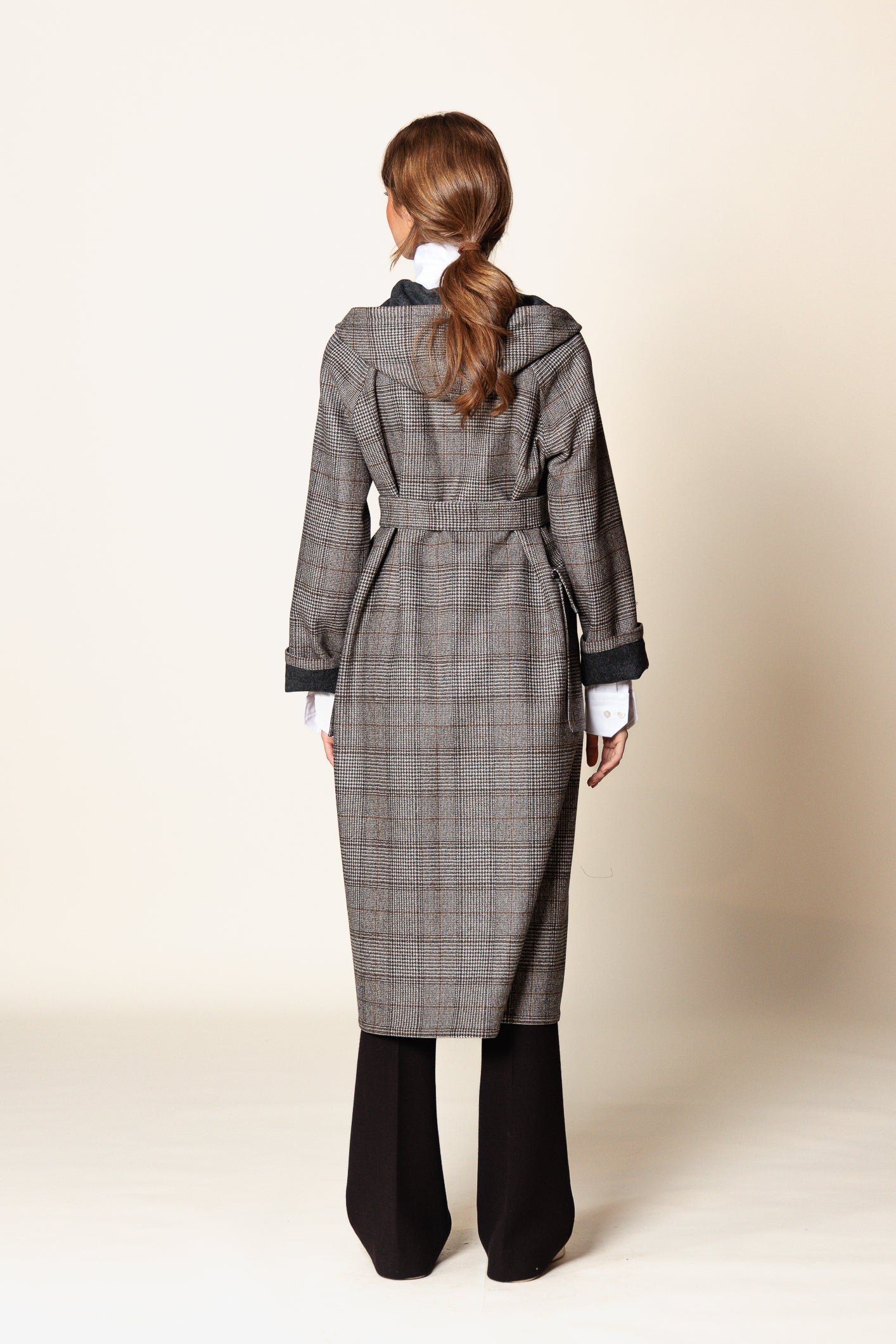 Coat "ROMANA MAXI" / Merino Wool by Loro Piana