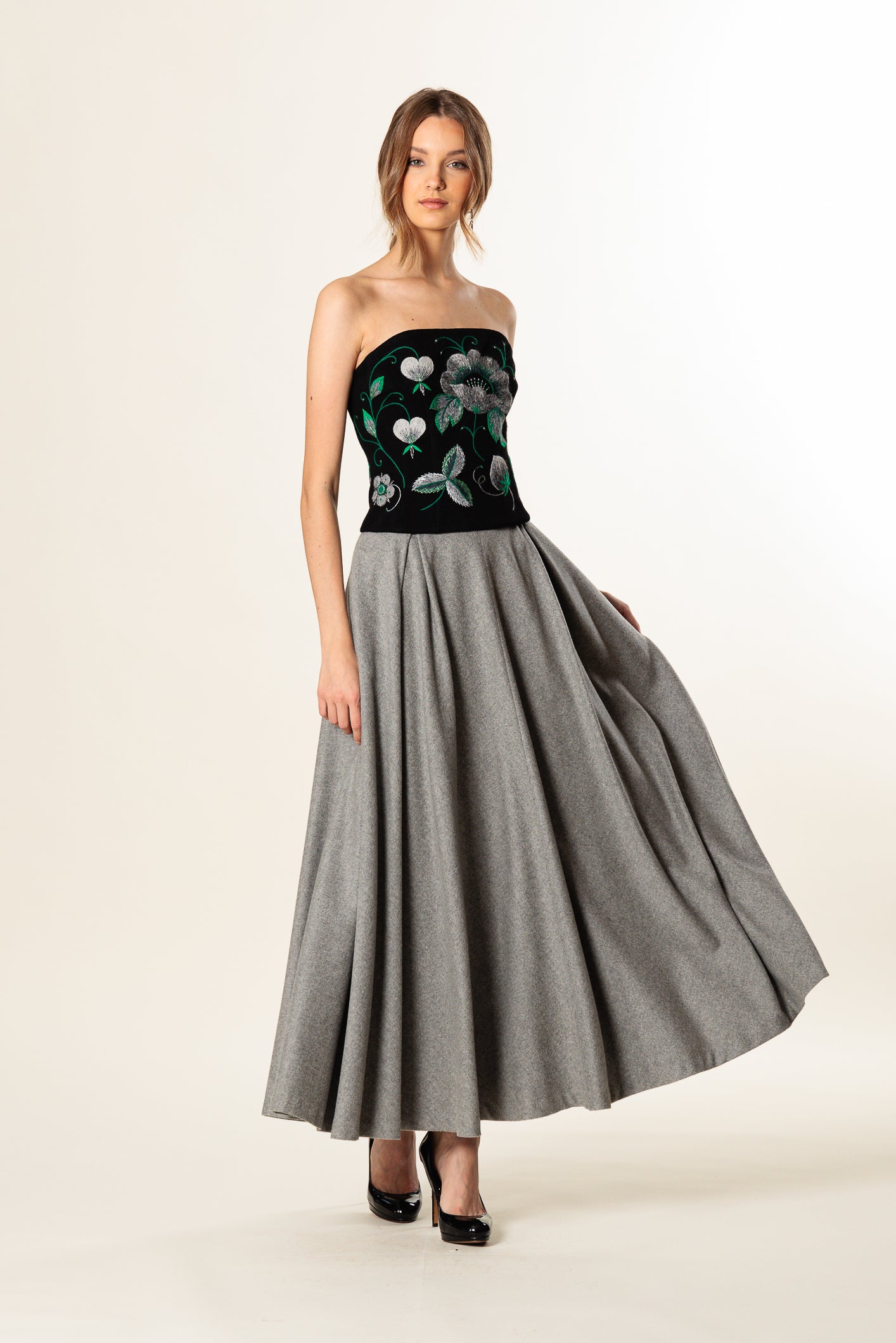 Skirt "GUGGENHEIM EXTRA" / Cashmere by Loro Piana