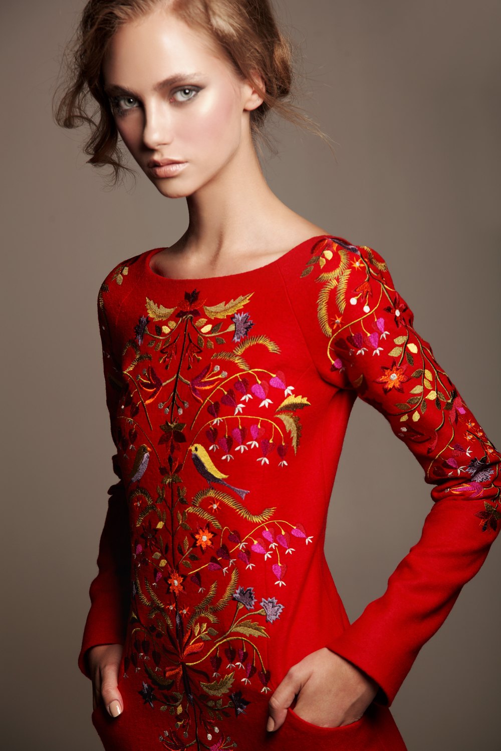 Amanjeda Muhu Couture'i tikitud kleit