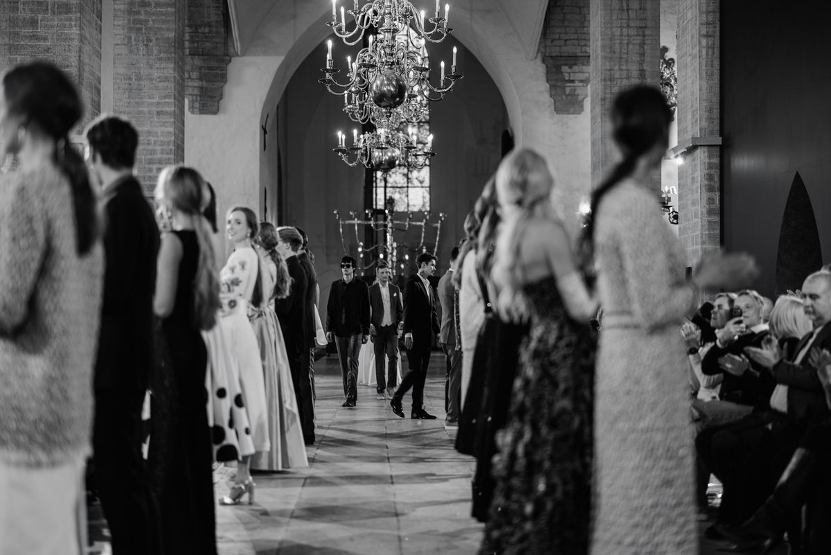 Amanjeda models at the Niguliste 2026 fashion show