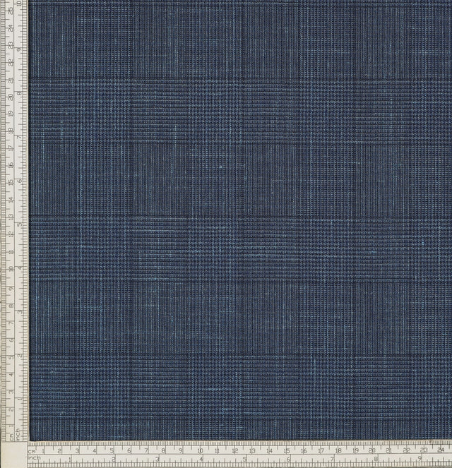 Fabric sample · 71% Wool, 15% Silk, 14% Linen