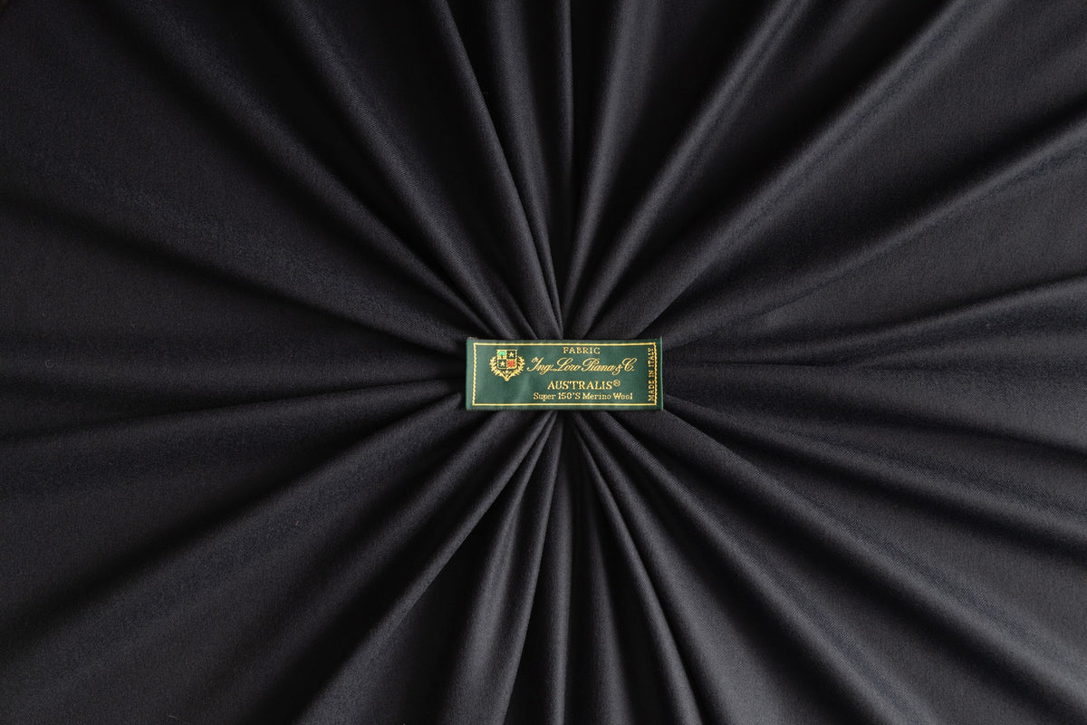 Loro Piana Blazers — fabric and woven brand label