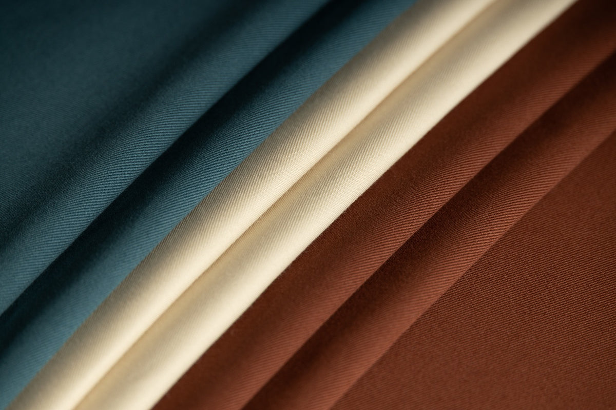 Loro Piana A World of Colours Cotton & Cashmere fabric colours and textures