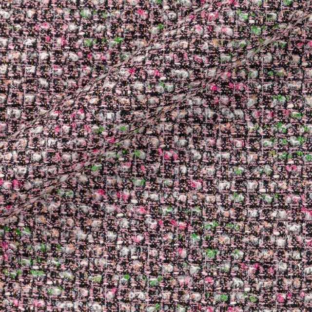 Fabric sample · 33% Cotton, 26% Virgin Wool, 25% Polyamide, 7% Metallic Polyester, 3% Wool, 3% Viscose, 3% Polyester