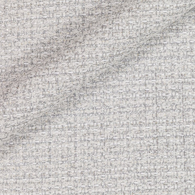 Fabric sample · 31% Virgin Wool, 29% Polyamide, 17% Metallic Polyester, 7% Cotton, 7% Acrylic, 6% Viscose, 3% Polyester