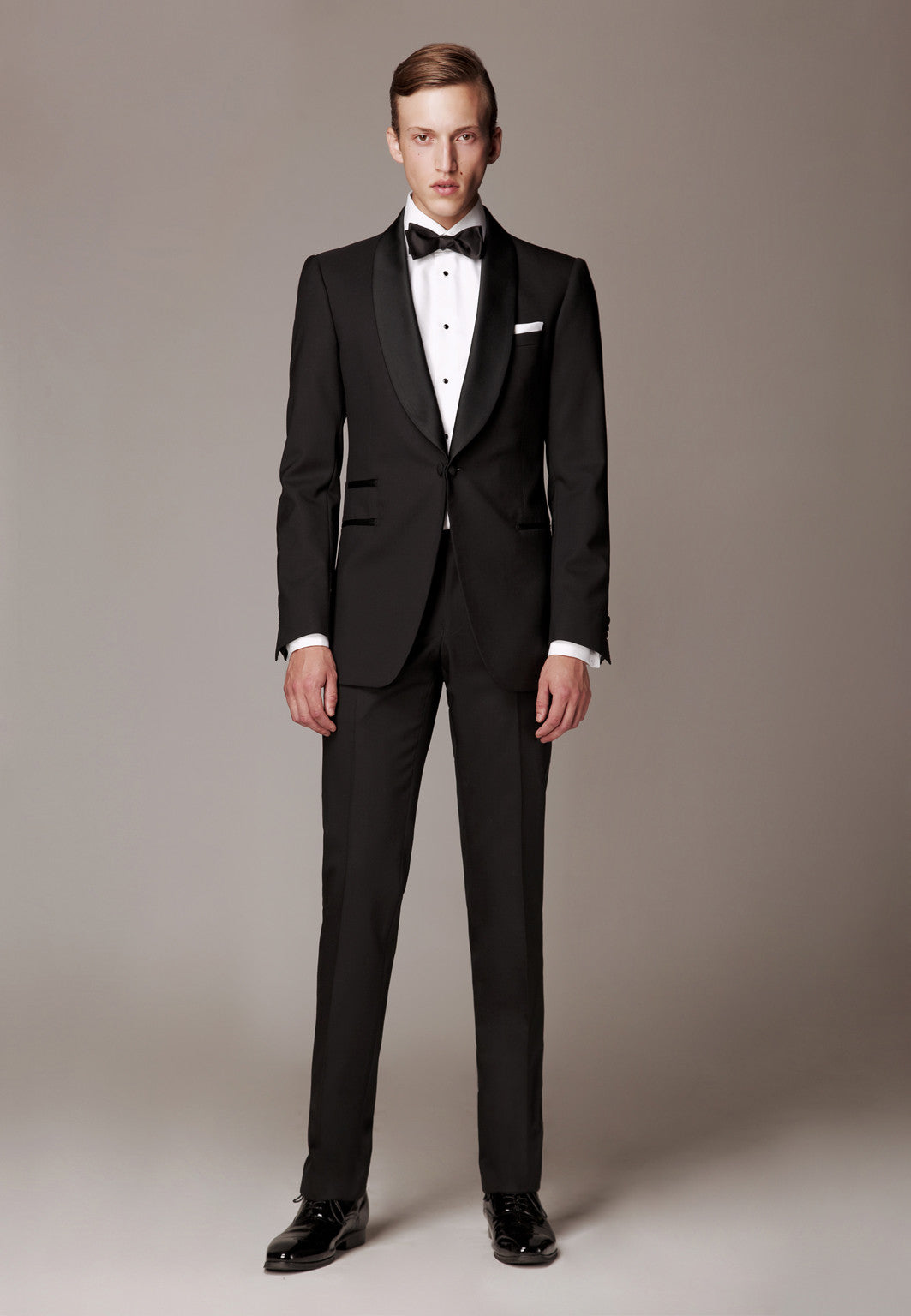 Suit "SHAWL TUXEDO" / Mohair & Wool by Loro Piana