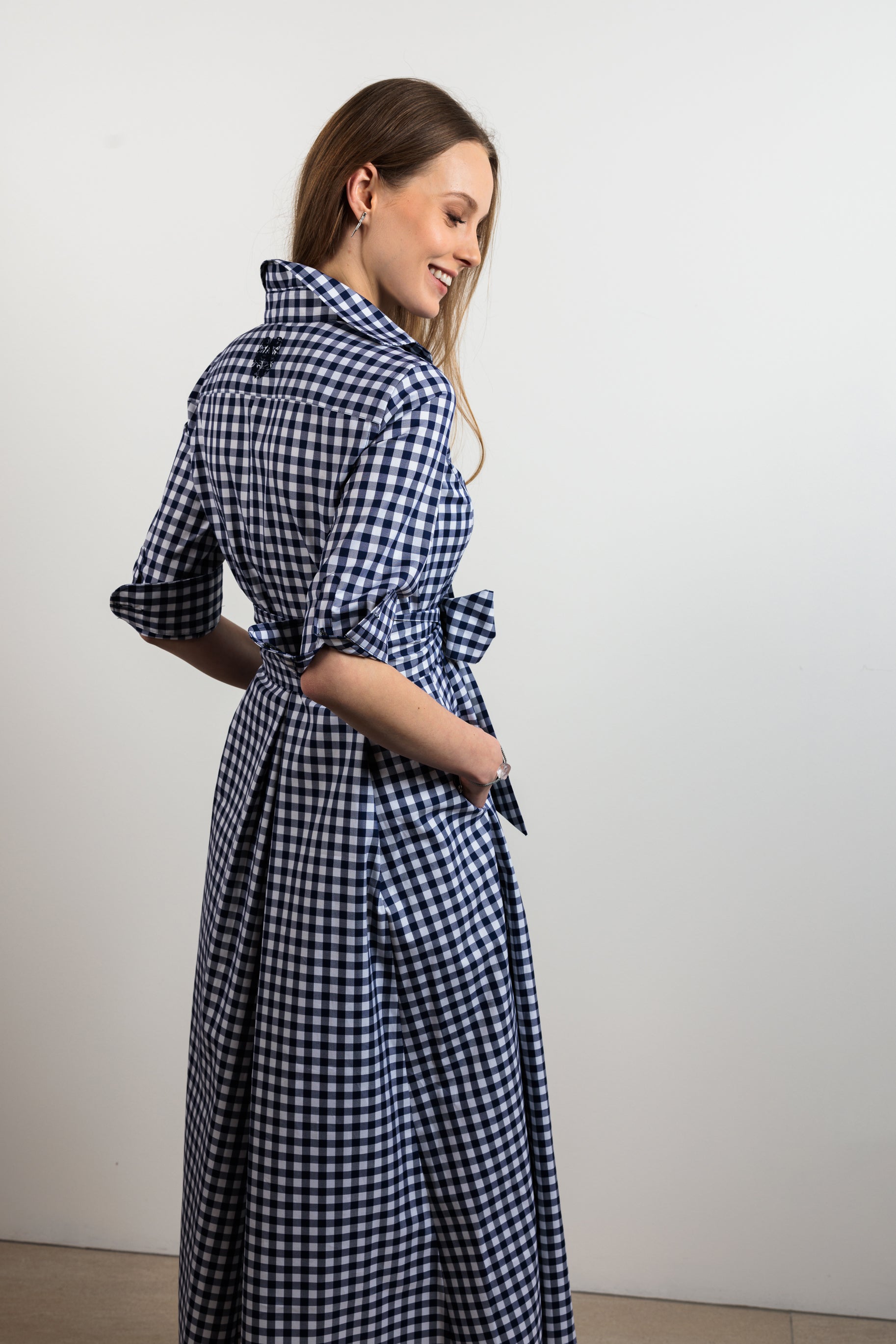 Shirtdress "KATE MIDI" / Oxford Cotton